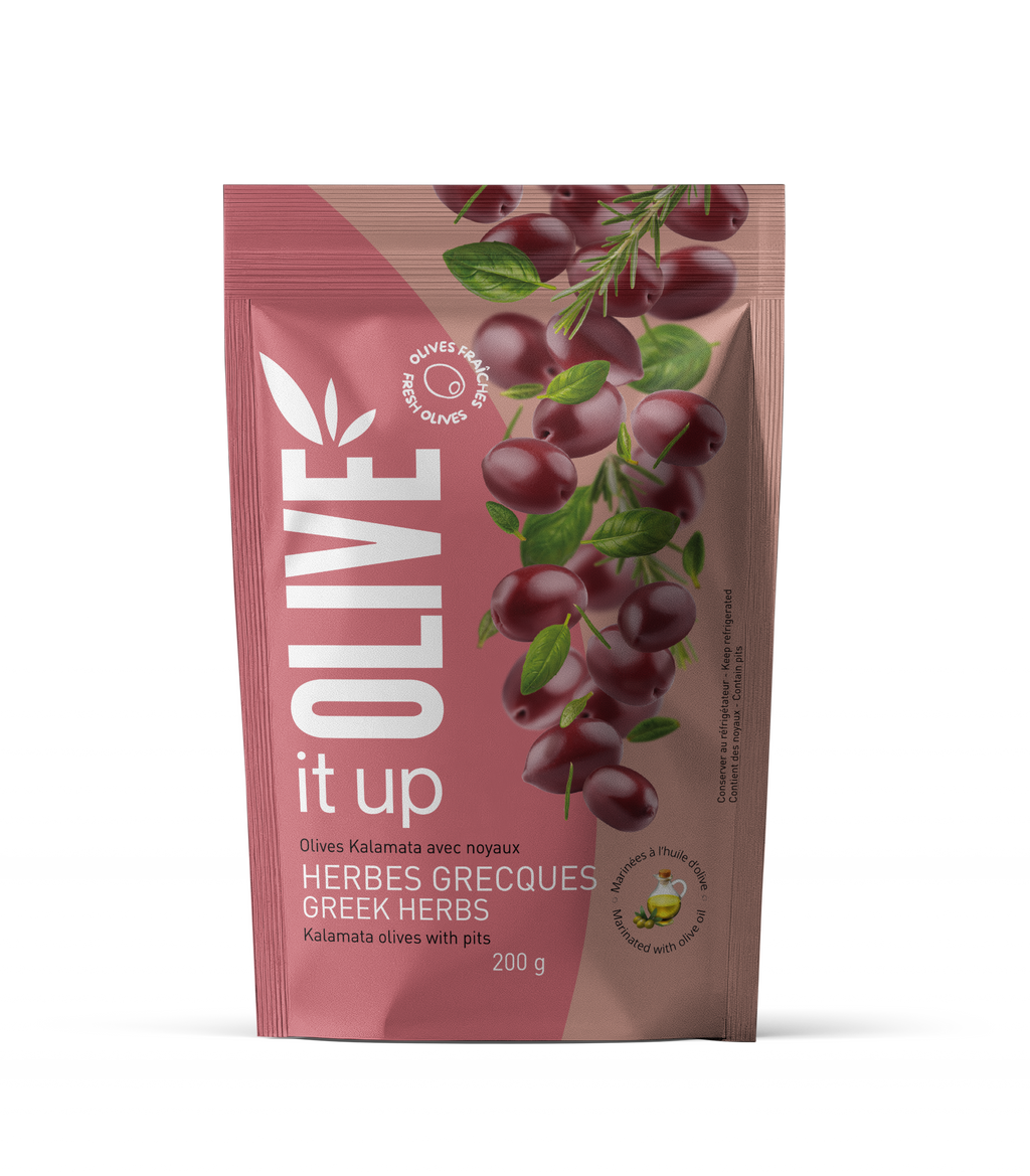 Olives Herbes Grecques — Olive It Up | 200 g