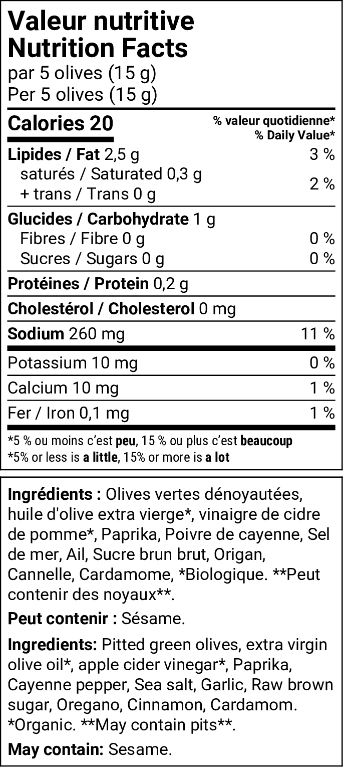 Olives Piri Piri — Olive It Up | 200 g